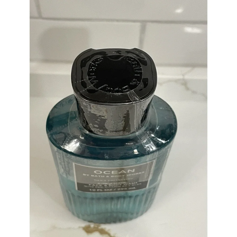 Ocean Men Collection Bath‎ & Body Works 3 in 1 Hair Face Body Wash 10 fl oz New